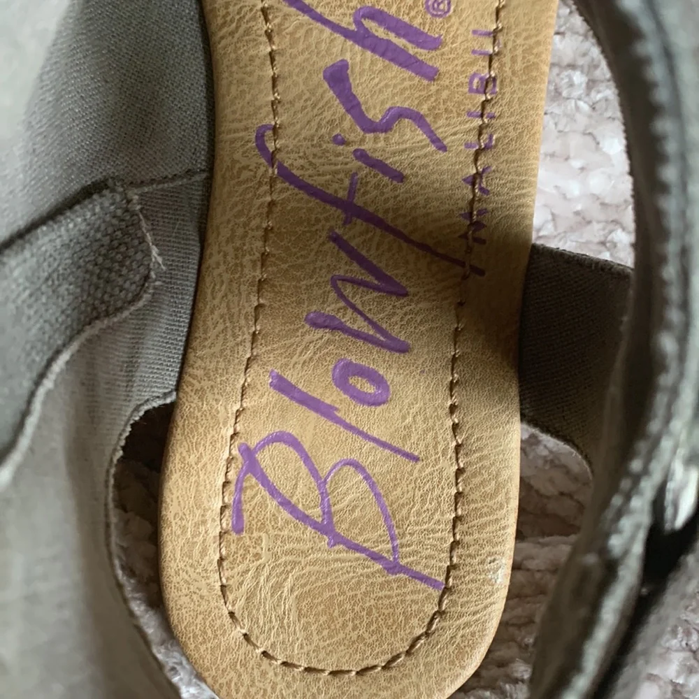 Blowfish Malibu wedge sandals - size 7.5 - Picture 9 of 15